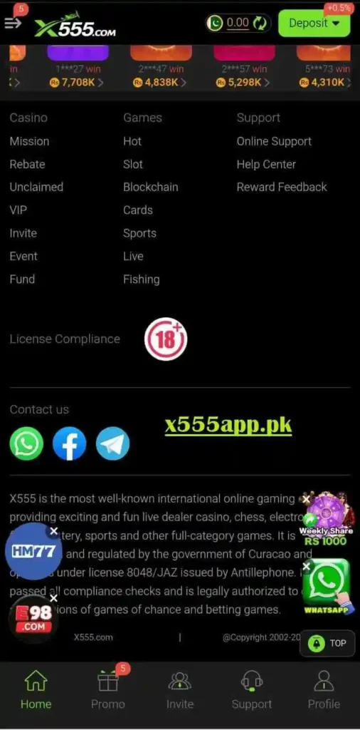 X555 PAKISTAN